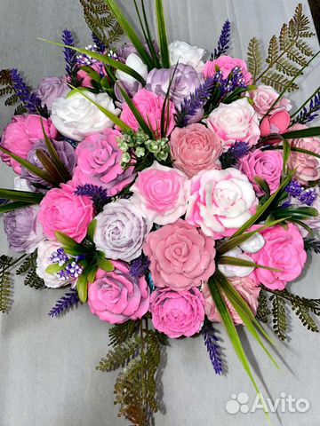 Букеты из мыла