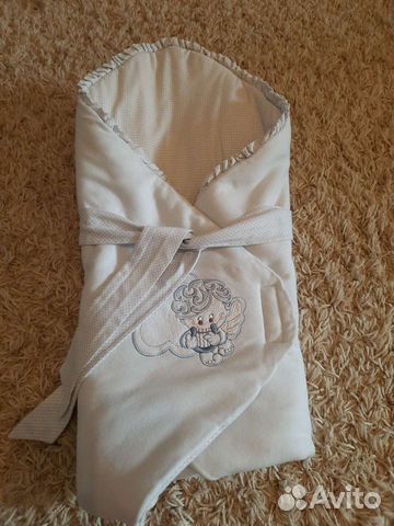 Детский конверт и горка для купания