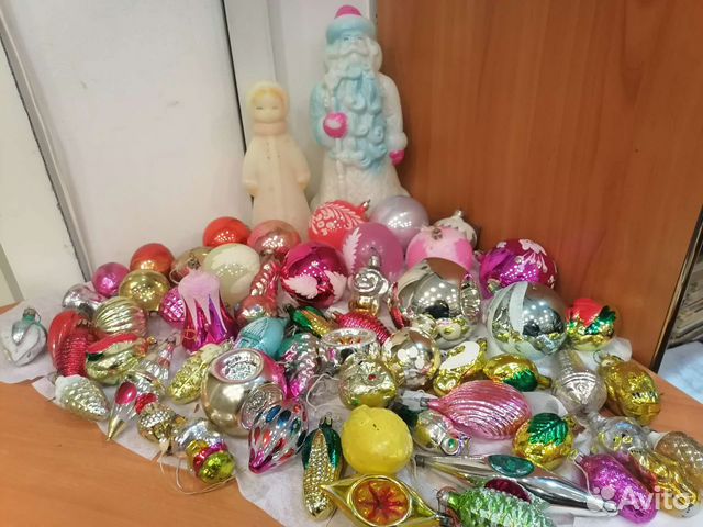 Новогодние игрушки СССР