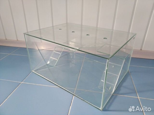 Клетка для хомяка стеклянная 40*30*20 новая