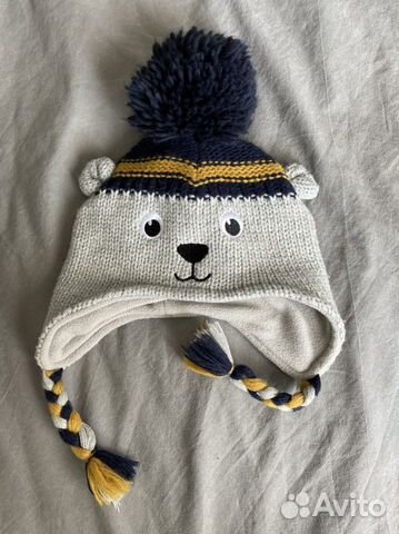 Шапка для мальчика на холодную осень