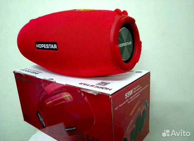 Колонка Hopestar H51 - 55 В + Type-c + Эквалайзер