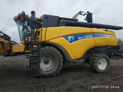 Комбайн зерноуборочный NEW holland CX8070 - фотография № 5