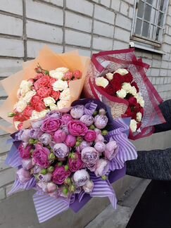 Живые цветы букеты