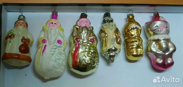 Елочные игрушки фигурки