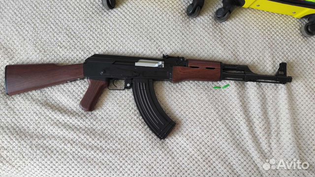 Автомат ак-47 стреляющий орбизами