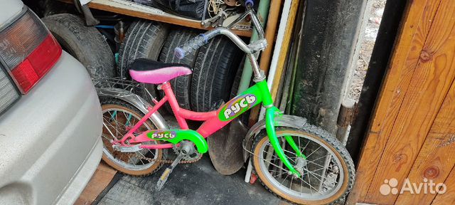 Детский велосипед 16