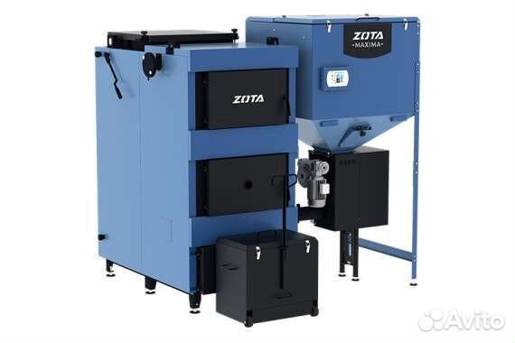 Котел автоматический твердотопливный Zota Maxima
