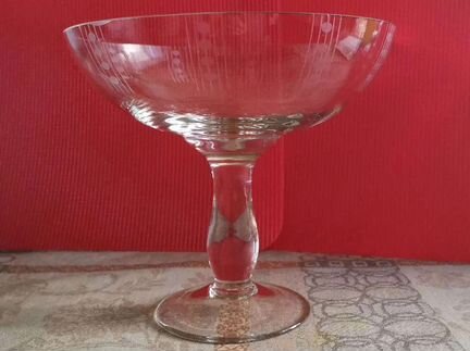 Ваза стекло, СССР 60е