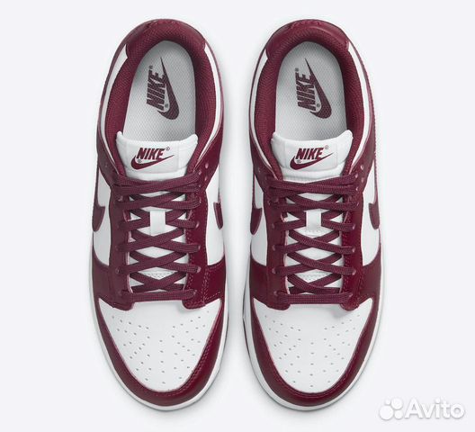 Женские Nike Dunk Low Bordeaux