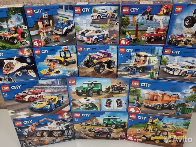 Новые наборы Lego City