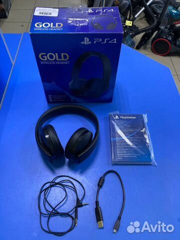 Наушники для PS4 PlayStation 4 Gold (cuhya-0080)