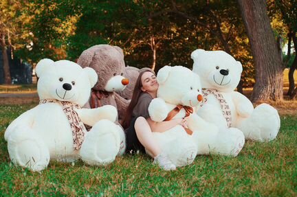 Плюшевые мишки, медведи. Мягкие игрушки 50-250 см