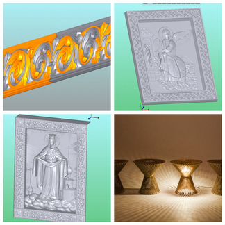 Сборник 3d макетов чпу