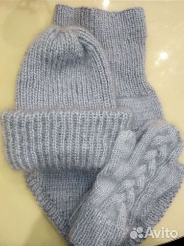 Комплект ручной работы. Свяжу на заказ любое издел