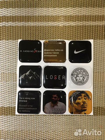 3d наклейки на телефон