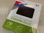 Внешний диск HDD toshiba Canvio Basics NEW 1Tb