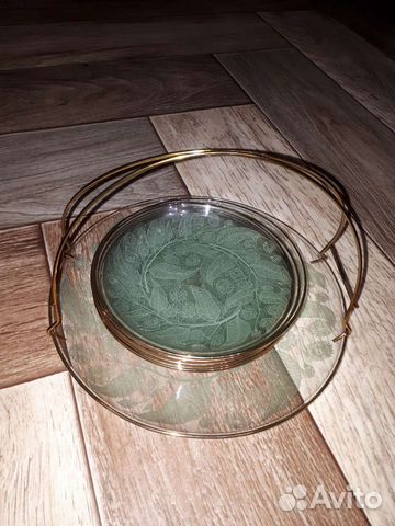 Винтажный стеклянный набор чсср 1960 г