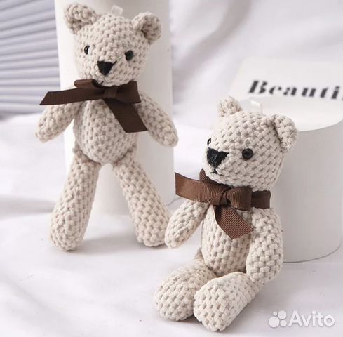 Мишка Тедди игрушка новый (разные цвета)