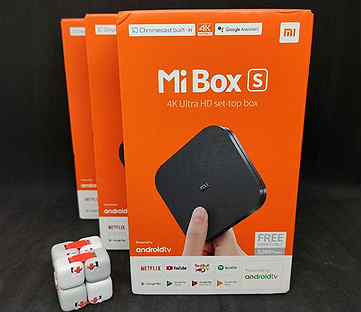Новая TV Приставка Xiaomi Mi Box S MDZ-22-AB