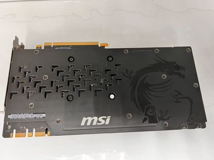 Видеокарта GTX MSI 1080 8GB, с пломбой