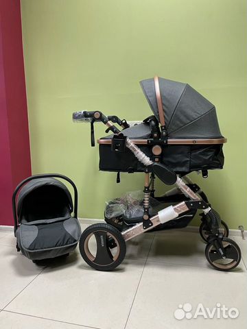 Коляска для новорожденных Wisesonle 2в1/3в1