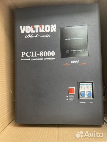 Стабилизатор напряжения Voltron рсн-8000