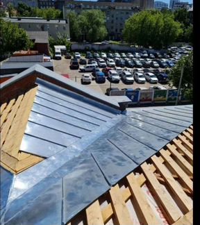 Ремонт кровли фальцевая мягкая профлист и тд