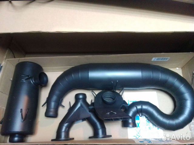 Выхлопная система с/х буран (полный комплект)