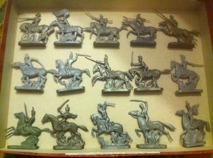 Набор солдатиков войны 1812 года из СССР