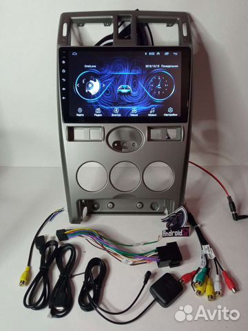 Магнитола LADA priora silver