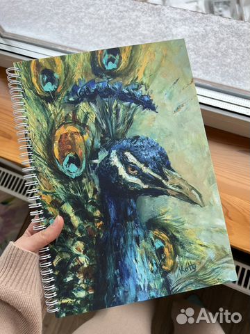 Блокнот А4 авторский в точку