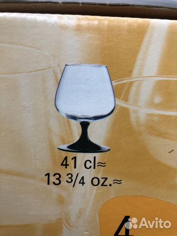 Бокалы новые