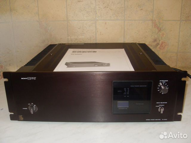 Sony esprit TA-N902, двойное моно, класс A