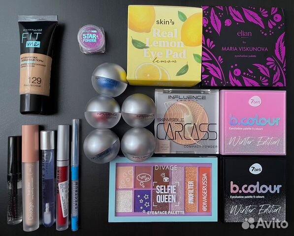 Косметика influence, 7 days, likato, lador и др