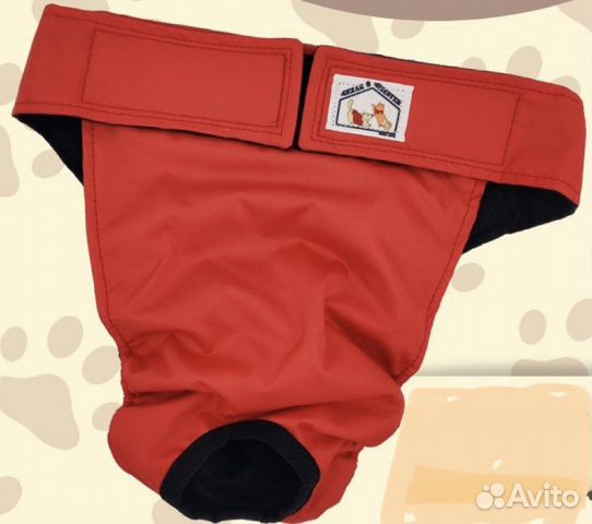 Многоразовые трусики для собак, впитывающий