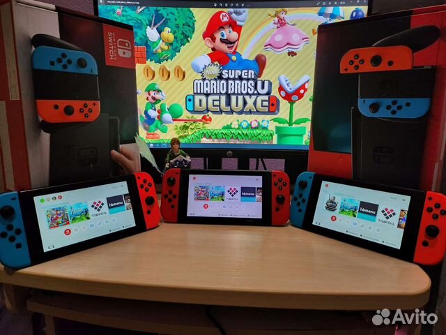 Nintendo switch прошитая v2,oled