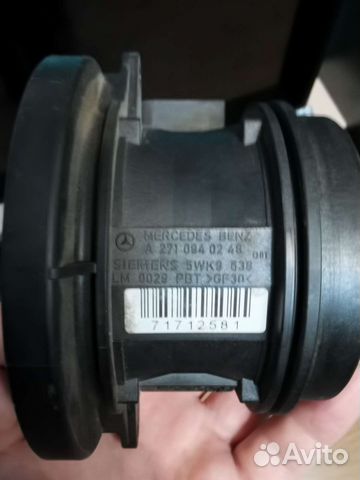 Расходомер воздуха mercedes
