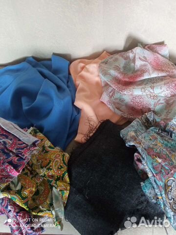 Лоскут ткани весовой для рукоделия