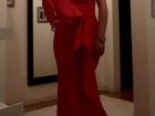 Красное вечернее платье объявление продам