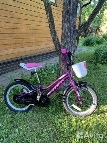 Детский велосипед precaliber trek 16 для девочки