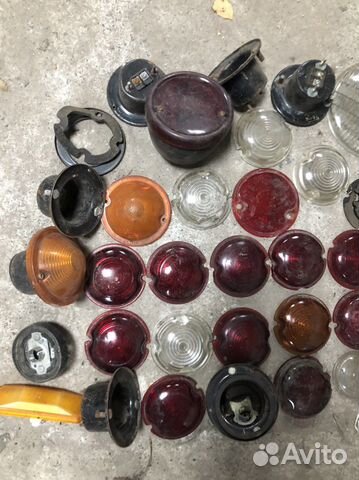 Стоп сигналы, повороты, фары СССР