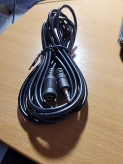 Аудиокабель Jack3.5мм вилка-Jack 3.5мм розетка