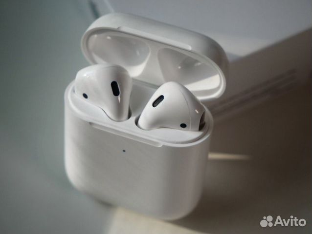 Airpods 2 premium + Гарантия + Чехол