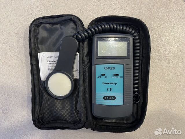 Люксметр Фаза lx-101