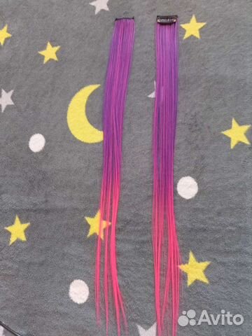 Цветные пряди для волос