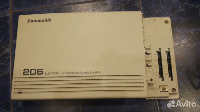 Атс Panasonic KX-T206 офисная телефонная станция