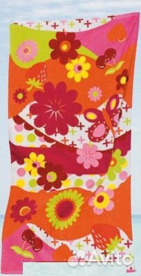 Полотенце пляжное