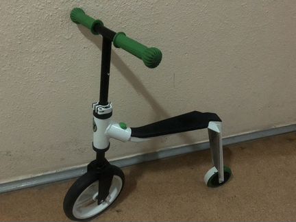 Самокат и беговел 2 в 1