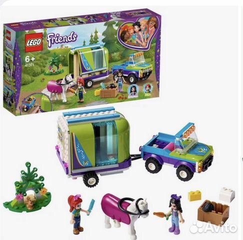 Lego Friends 41371 Трейлер для лошадки Мии